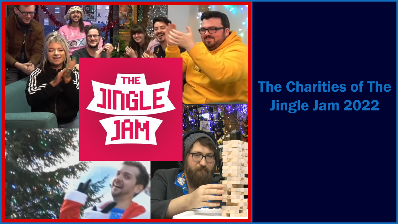 The Charities of The Jingle Jam 2022 DarkRula Media
